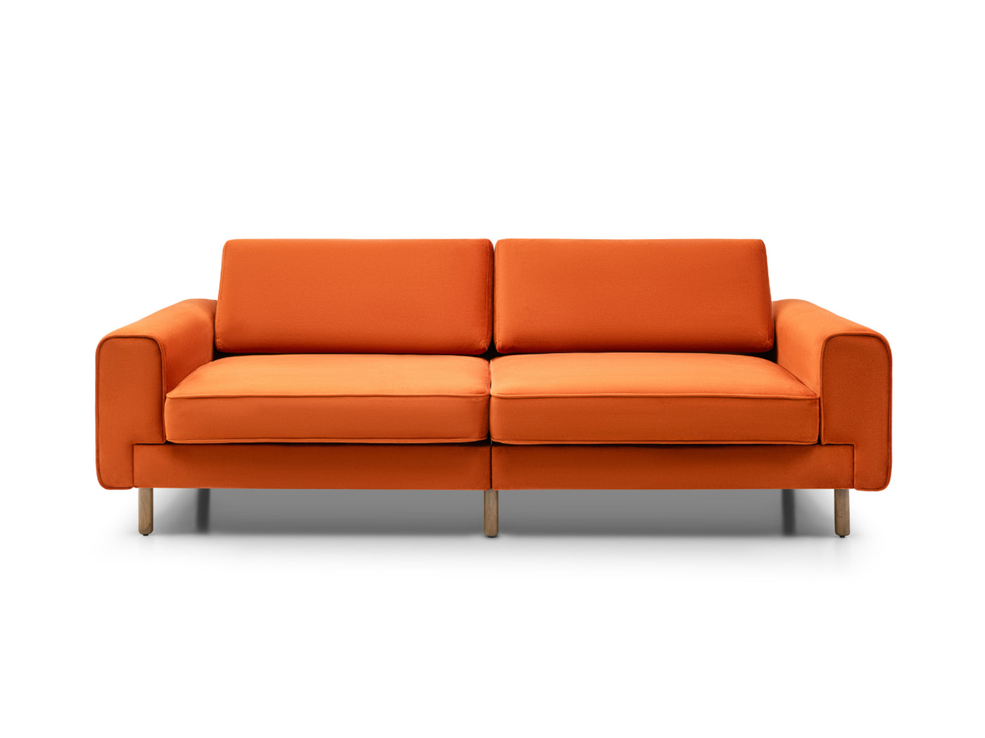 Mokka Üçlü Koltuk - Kadife - Bazalt Yeşili