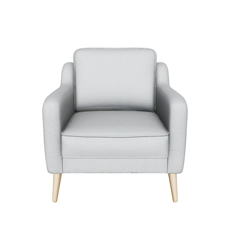 Rolivs Mokka Berjer | 80 x 70 cm | Bukle Kumaş - Dumanlı Deniz