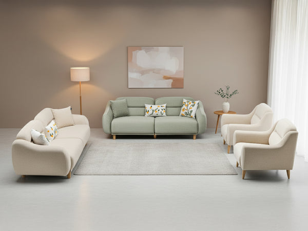 Stella 3+3+1+1 Koltuk Takımı - Kadife